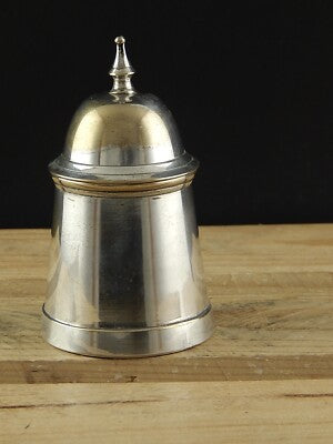 ANTICA 1900 ZUCCHERIERA POTICHE ARGENTATA SILVER PLATED
