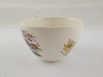 ANTICA RARA SCODELLA TAZZA CERAMICA ENGLAND COPELAND SPODE 1920 NATURA MORTA