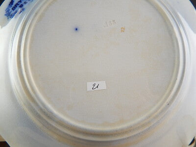 ANTICO PIATTO PIANO VILLEROY&BOCH BRYONIA PORCELLANA ART NOUVEAU 800 #21