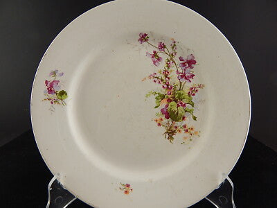 ANTICO RARO PIATTO CERAMICA RICHARD MILANO DECORO FLOREALE