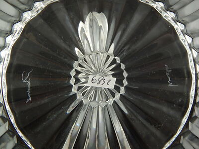 PREZIOSO BACCARAT FIRMATO MATHIAS PIATTO CRISTALLO COLLEZIONE MILLE NUITS