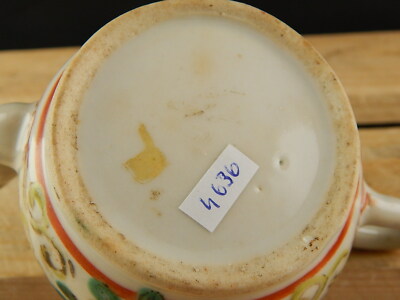 ANTICA PICCOLA TEIERA POLICROMA CINESE PORCELLANA ANTIQUE CHINESE TEA POT