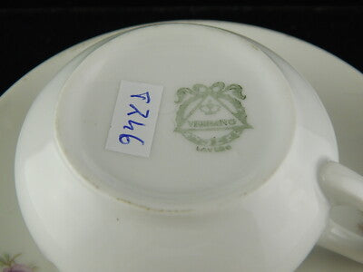 ANTICA ART DECO TAZZINA CAFFE' PORCELLANA VERBANO LAVENO GUIDO ANDLOVITZ