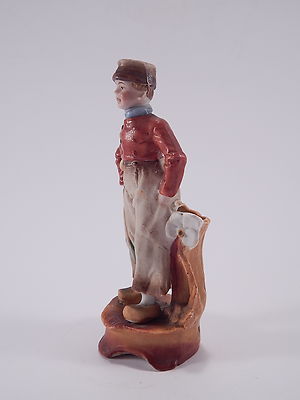 ANTICA STATUINA IN BISCUIT DI PROVENIENZA NORD EUROPEA PORCELAIN FIGURINE