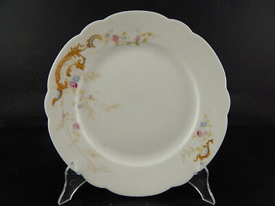 ANTICO SET 8 PIATTI PORCELLANA GINORI DOCCIA LIBERTY F.LLI FINOCCHI ROMA DIFETTI