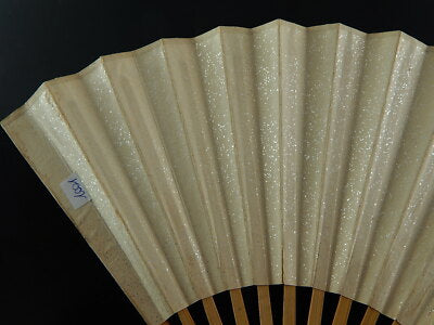 VINTAGE VENTAGLIO "MADE IN PEOPLE'S REPUBLIC OF CHINA" BAMBU' CARTA META' 1900