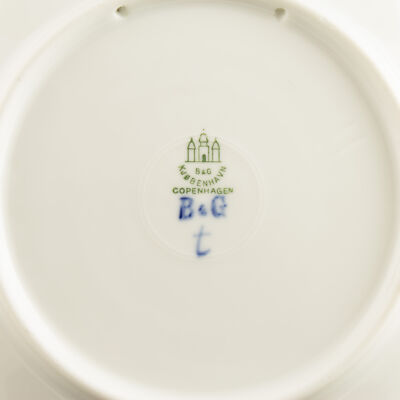 ROYAL COPENHAGEN BING&GRONDAHL PIATTO DI NATALE 1914 ORIGINALE PORCELLANA PRIMA