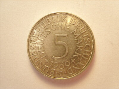 5 MARCHI ARGENTO 1969 - J