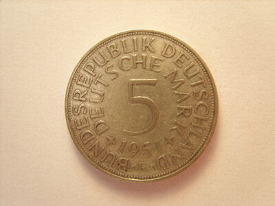 5 MARCHI ARGENTO 1951 - F