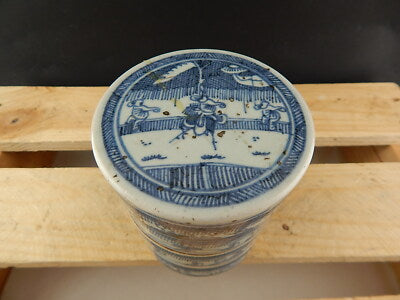 ANTICA SCATOLA COFANETTO COMPONIBILE CINESE PORCELLANA ANTIQUE CHINESE BOX