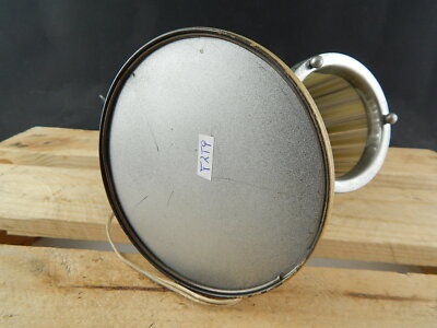 ANTICA ORIGINALE LAMPADA ABAT JOUR CROMATA VETRO ANNI 50 ITALY DESIGN #5759