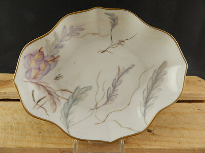 HUTSCHENREUTHER CIOTOLA PORTA CIOCCOLATINI PORCELLANA DIPINTA MANO E FIRMATA