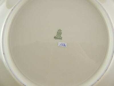 ANTICO VASSOIO PIATTO CM 34 PORCELLANA H&CO HEINRICH SELB BAVARIA AUTUNNO