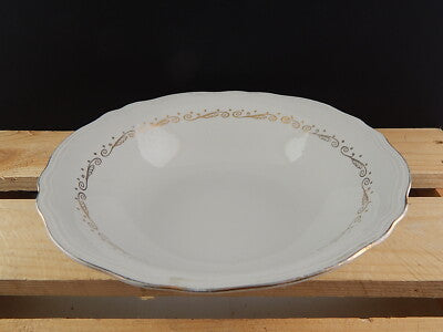 ANTICA CIOTOLA INSALATIERA ART DECO PORCELLANA RICHARD GINORI 1939 DIFETTO