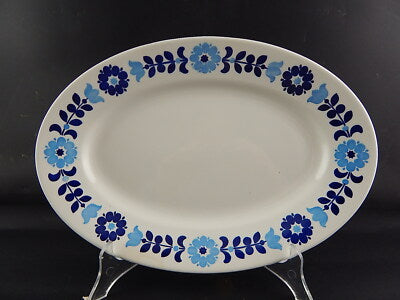 VINTAGE VASSOIO PIATTO OVALE CERAMICA RICHARD GINORI LAVENO ANTONIA CAMPI