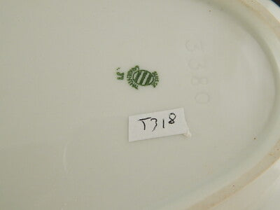 ANTICA PESCIERA PORCELLANA ART NOUVEAU LIBERTY SUISSE LANGENTHAL DIPINTA A MANO