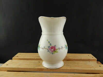 ANTICO 1800 ART NOUVEAU CATINO BROCCA PORCELLANA GINORI DOCCIA GHIRLANDA ROSE