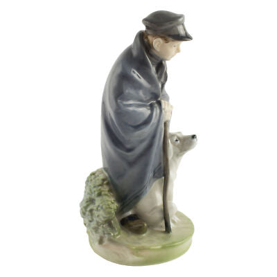 STATUINA PORCELLANA ROYAL COPENHAGEN "Pastore con Cane" 782 ORIGINALE PRIMA SCEL