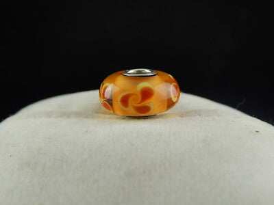 VINTAGE CIONDOLO CHARM TROLLBEADS VETRO DANISH COPENHAGEN DESIGN PRE 2000 #5