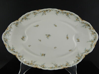 ANTICO RARO VASSOIO ARROSTO PORCELLANA FORMA AMERICA GINORI DOCCIA EPOCA LIBERTY