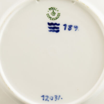 ROYAL COPENHAGEN PIATTO DI NATALE 1919 ORIGINALE PORCELLANA PRIMA SCELTA