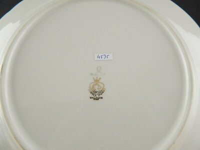 VINTAGE PIATTO COLLEZIONE PORCELLANA CERAMICA POZZI GALLARATE BOLLATE MILANESE *