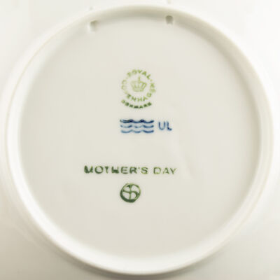 ROYAL COPENHAGEN PIATTO FESTA DELLA MAMMA 1979 ORIGINALE PORCELLANA PRIMA SCELTA