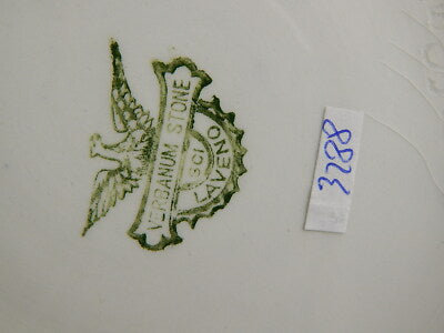 ANTICA ZUPPIERA IMPERO CERAMICA ITALIANA LAVENO VERBANUM STONE BIANCA BLU E ORO