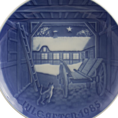 ROYAL COPENHAGEN BING&GRONDAHL PIATTO DI NATALE 1985 ORIGINALE PORCELLANA PRIMA