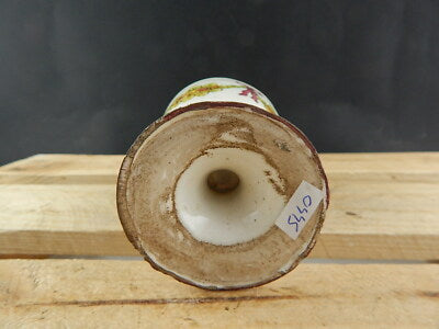 ANTICO VASO ALBARELLO SPEZIALE FARMACIA MAIOLICA SECONDA META' 700 GHIRLANDE