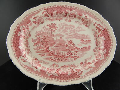 VINTAGE VASSOIO POTTERY ENOCH1784RALPH1750 WOOD'S SEAFORTH BURSLEM ENGLAND