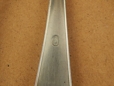 SET 6 CUCCHIAI ANTICHI ALPACCA ARGENTONE BERENDORF MILANO FINE 800