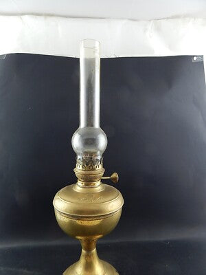 ANTICA RARA LAMPADA TAVOLO LUME PETROLIO LIBERTY AQUILAS F.LLI SANTINI FERRARA