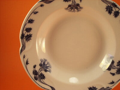 VILLEROY&BOCH METTLACH PIATTO FONDO IN PORCELLANA FINE 1800 "MILLA"