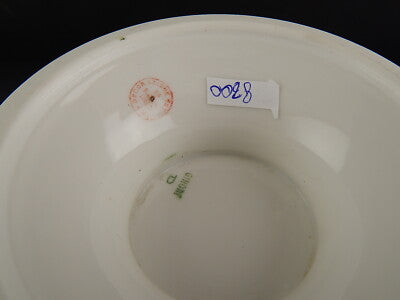 ANTICA FRUTTIERA CENTROTAVOLA PORCELLANA GINORI DOCCIA FORMA NAPOLI LIBERTY