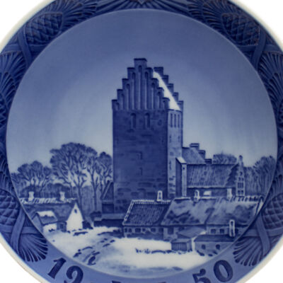 ROYAL COPENHAGEN PIATTO DI NATALE 1950 ORIGINALE PORCELLANA PRIMA SCELTA