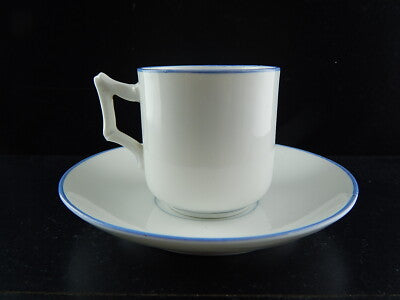 SET CAFFE' PORCELLANA RICHARD GINORI DOCCIA EXPO TORINO 1911 SERVIZIO GAZZETTA~