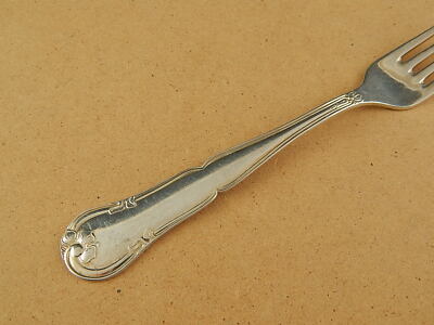 ANTICO CUCCHIAIO E FORCHETTA ART DECO PLACCATO ARGENTO 925 SILVER PLATED