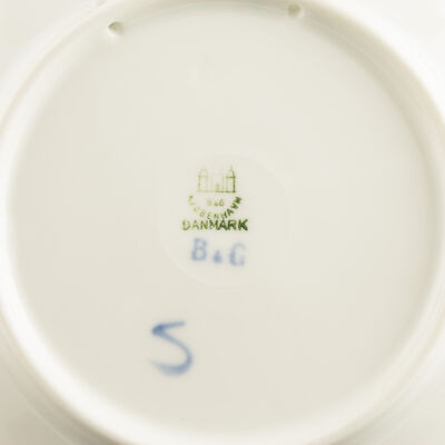 ROYAL COPENHAGEN BING&GRONDAHL PIATTO DI NATALE 1918 ORIGINALE PORCELLANA PRIMA