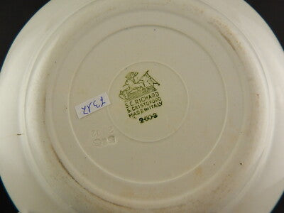 ANTICO PIATTO FONDO COLLEZIONE COLANDINE CERAMICA RICHARD MILANO DIFETTO