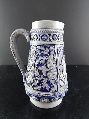VINTAGE CARAFFA BROCCA CERAMICA TEDESCO COLLEZIONE BAVARESE