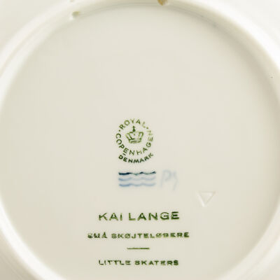 ROYAL COPENHAGEN PIATTO DI NATALE 1965 ORIGINALE PORCELLANA PRIMA SCELTA