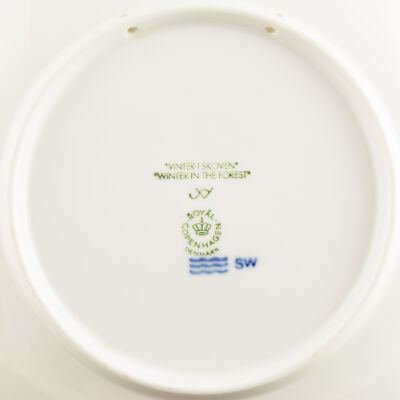 ROYAL COPENHAGEN PIATTO DI NATALE 2002 ORIGINALE PORCELLANA PRIMA SCELTA