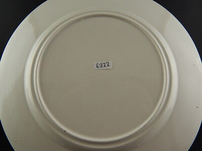 ANTICO COLLEZIONE ORIGINALEPIATTO PARLANTE MILITARE CERAMICA FRANCESE 1800 #6777