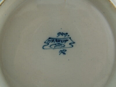 ANTICA RARO PIATTO CERAMICA DI DELFT ROYAL TICHELAAR MAKKUM DIPINTO A MANO