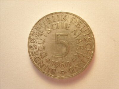 5 MARCHI ARGENTO 1960 - G