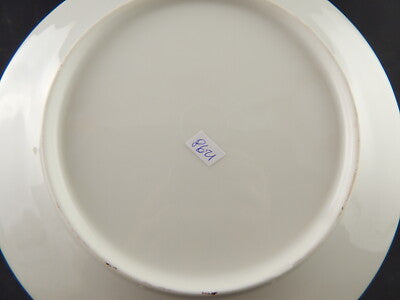 ANTICO 1876 PIATTO PIANO PORCELLANA LIMOGES CHARLES FIELD HAVILAND CM 23,5 ##