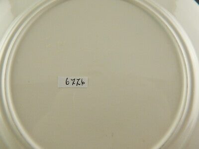 ANTICO COLLEZIONE PIATTO PARLANTE MILITARE CERAMICA FRANCESE 1800 #6776