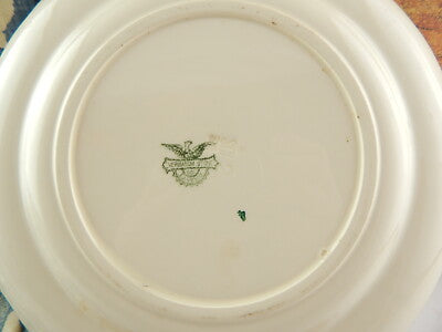 ANTICO PIATTO SOCIETA' CERAMICA ITALIANA LAVENO VERBANUM STONE DECORI VIOLA