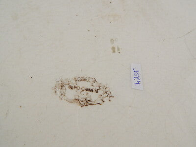 ANTICO VASSOIO PIATTO PORTATA COLLEZIONE WILLOW CERAMICA RICHARD MILANO